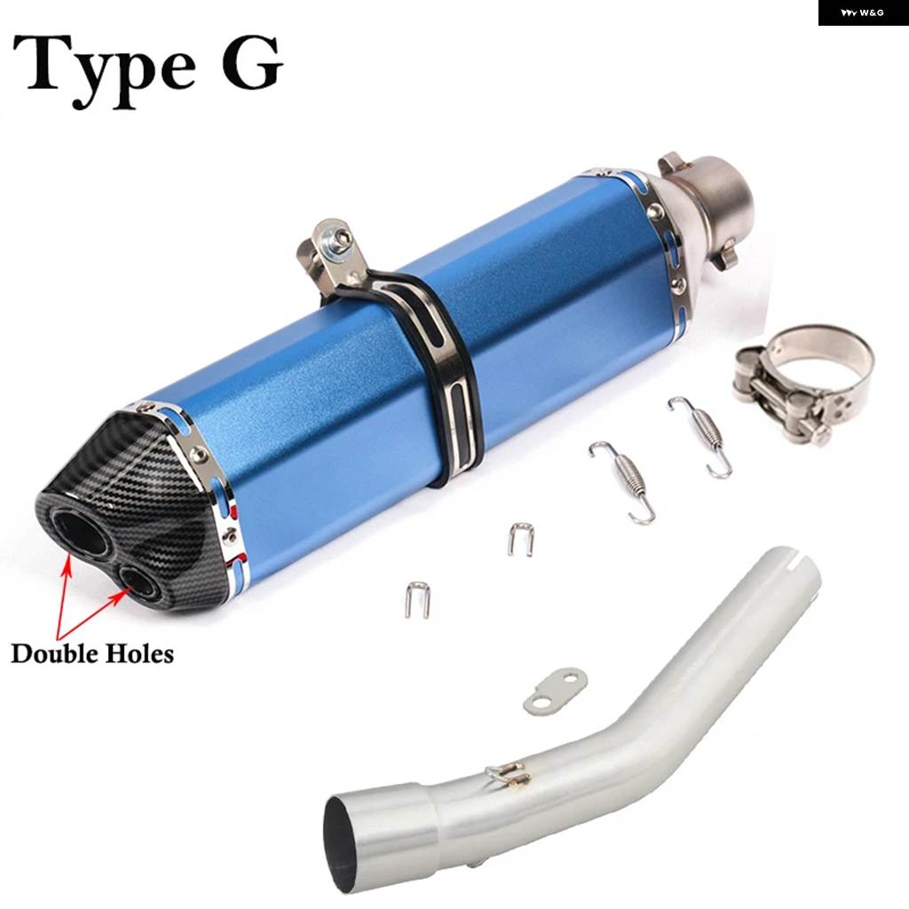 並行輸入品ヤマハ TENERE700 XTZ700 XTZ-700 2019 - 2023 2024 バイク 排気エスケープミドルリンク パイプ マフラーノーDBキラー