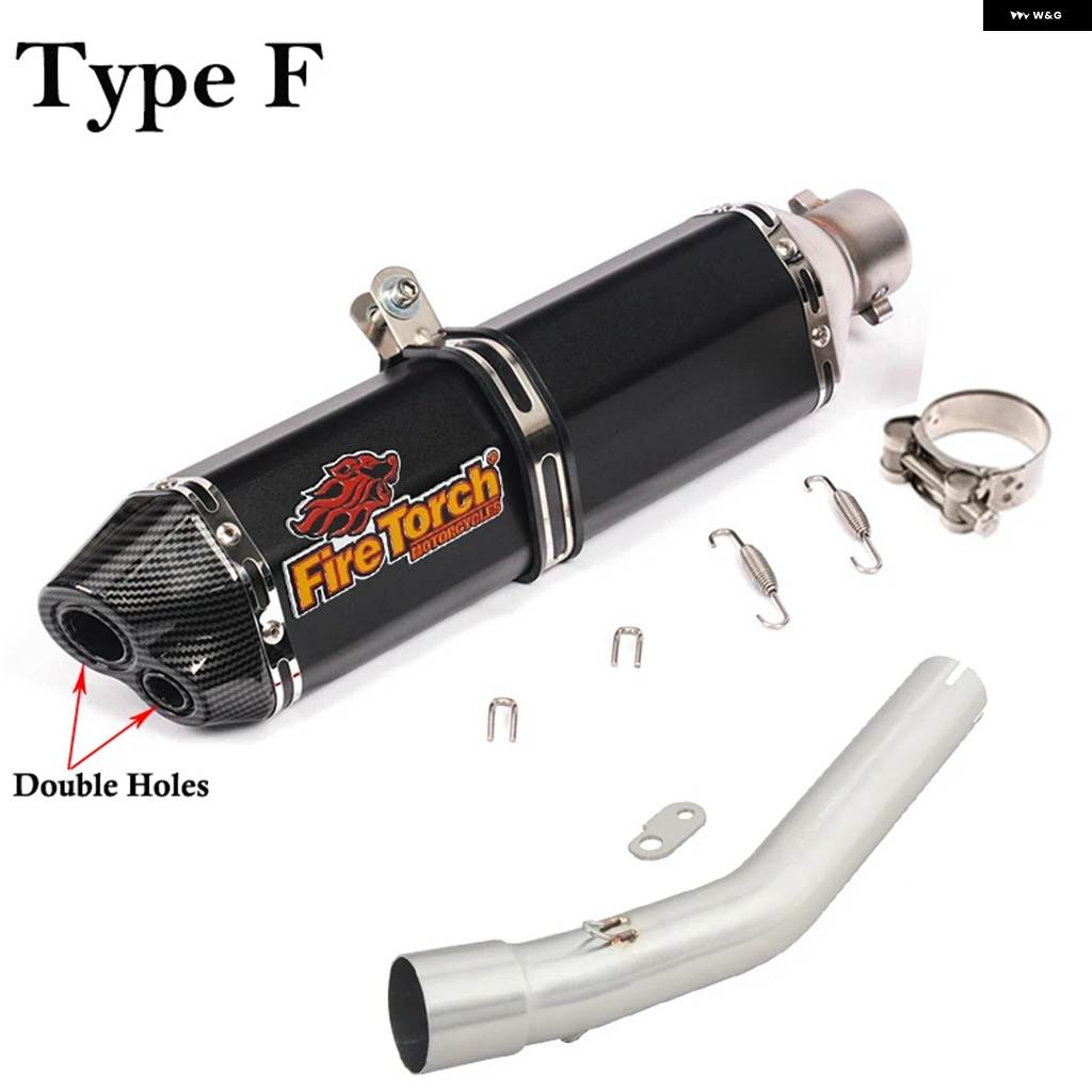 並行輸入品ヤマハ TENERE700 XTZ700 XTZ-700 2019 - 2023 2024 バイク 排気エスケープミドルリンク パイプ マフラーノーDBキラー