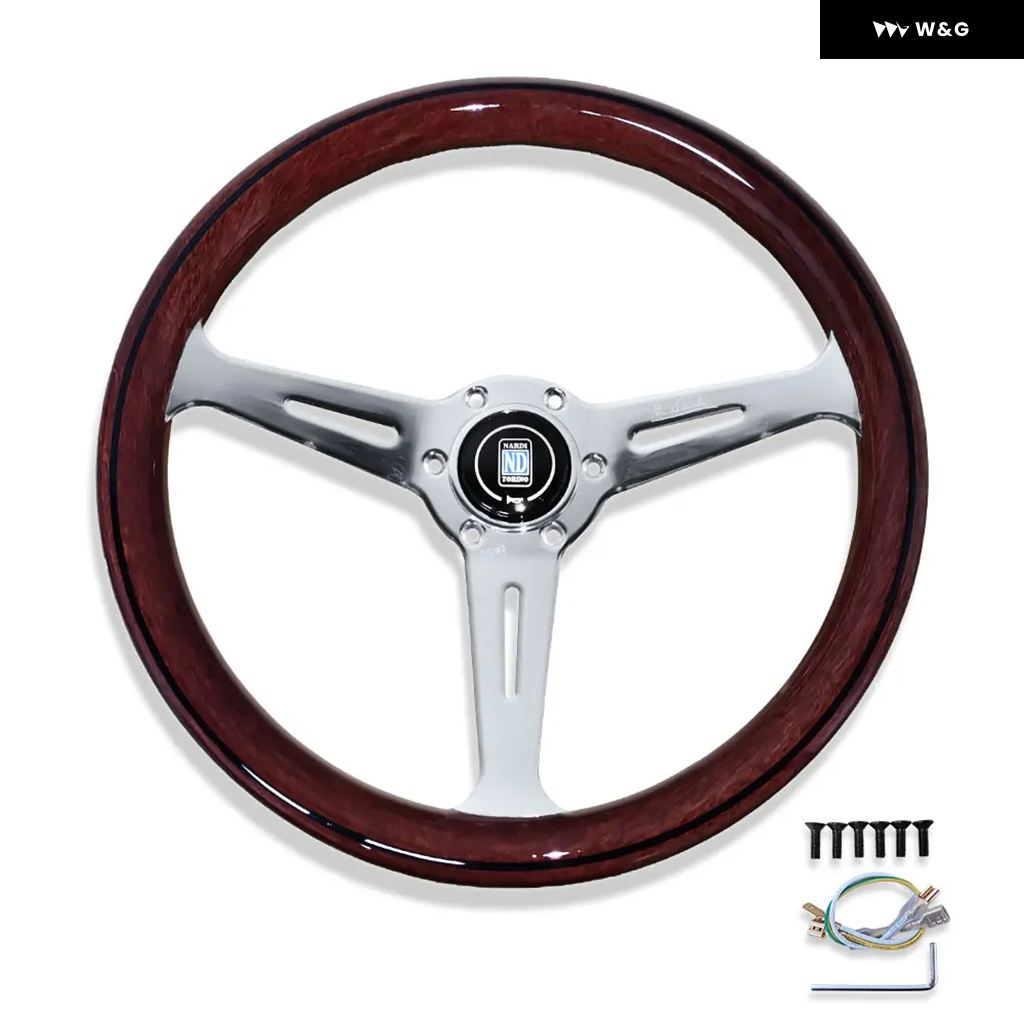 コピーウッド ステアリングホイール 350MM クラシック スポーツ