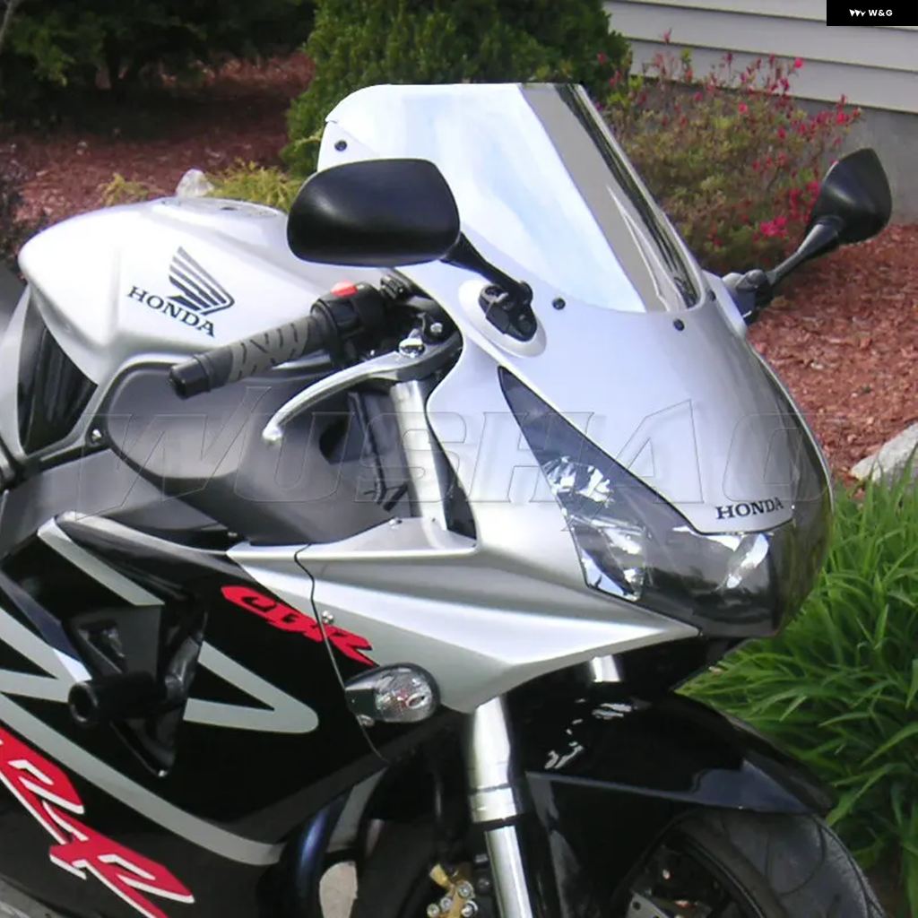 並行輸入品オートバイ バイク ダブルバブル ウィンドシールド ウィンドスクリーン スクリーン 2002 2003 ホンダ CBR900RR CBR954RR CBR 900 954 RR 02 0の画像