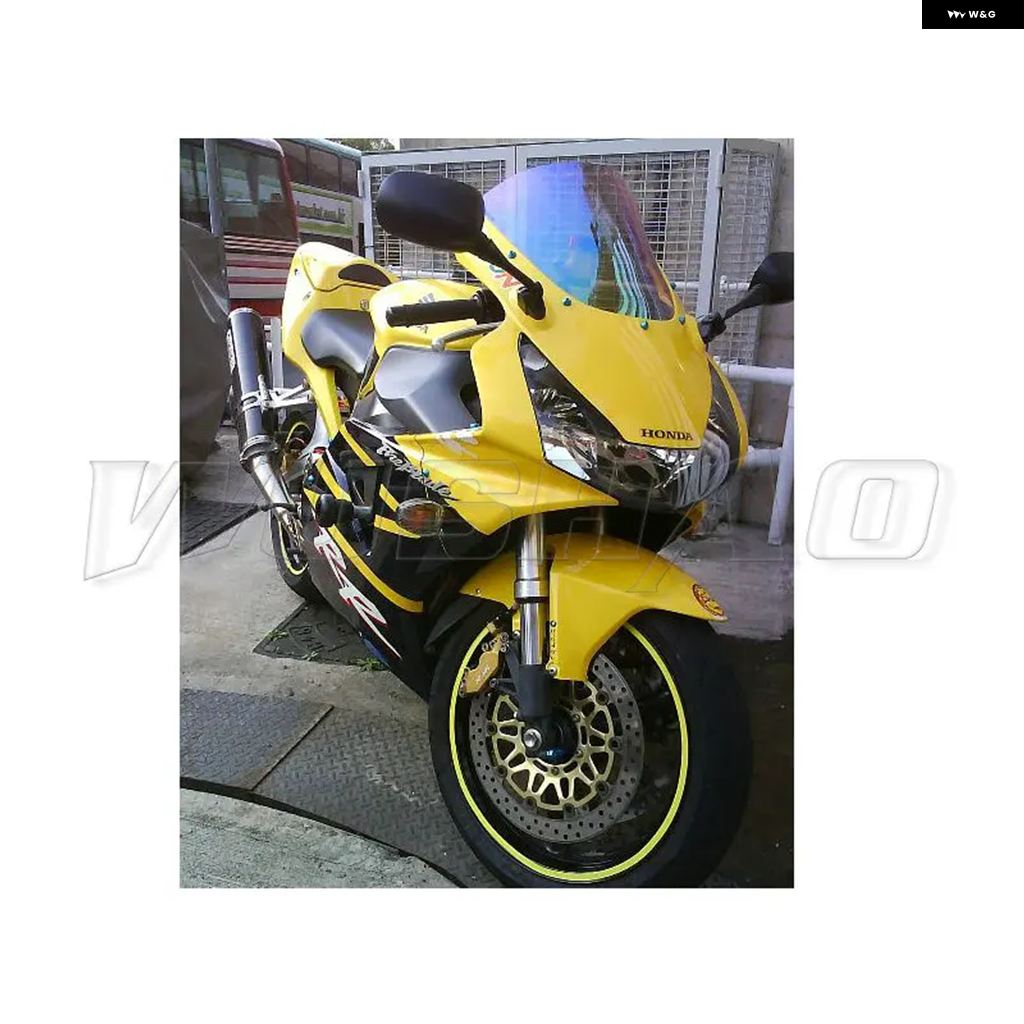 並行輸入品オートバイ バイク ダブルバブル ウィンドシールド ウィンドスクリーン スクリーン 2002 2003 ホンダ CBR900RR CBR954RR CBR 900 954 RR 02 0の画像