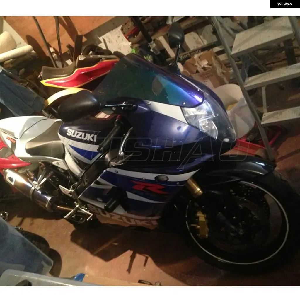 並行輸入品オートバイ バイク ダブルバブル ウィンドシールド ウィンドスクリーン スクリーン 2003 2004 スズキ GSX-R1000 GSXR1000 GSXR GSX-R 1000 K3の画像
