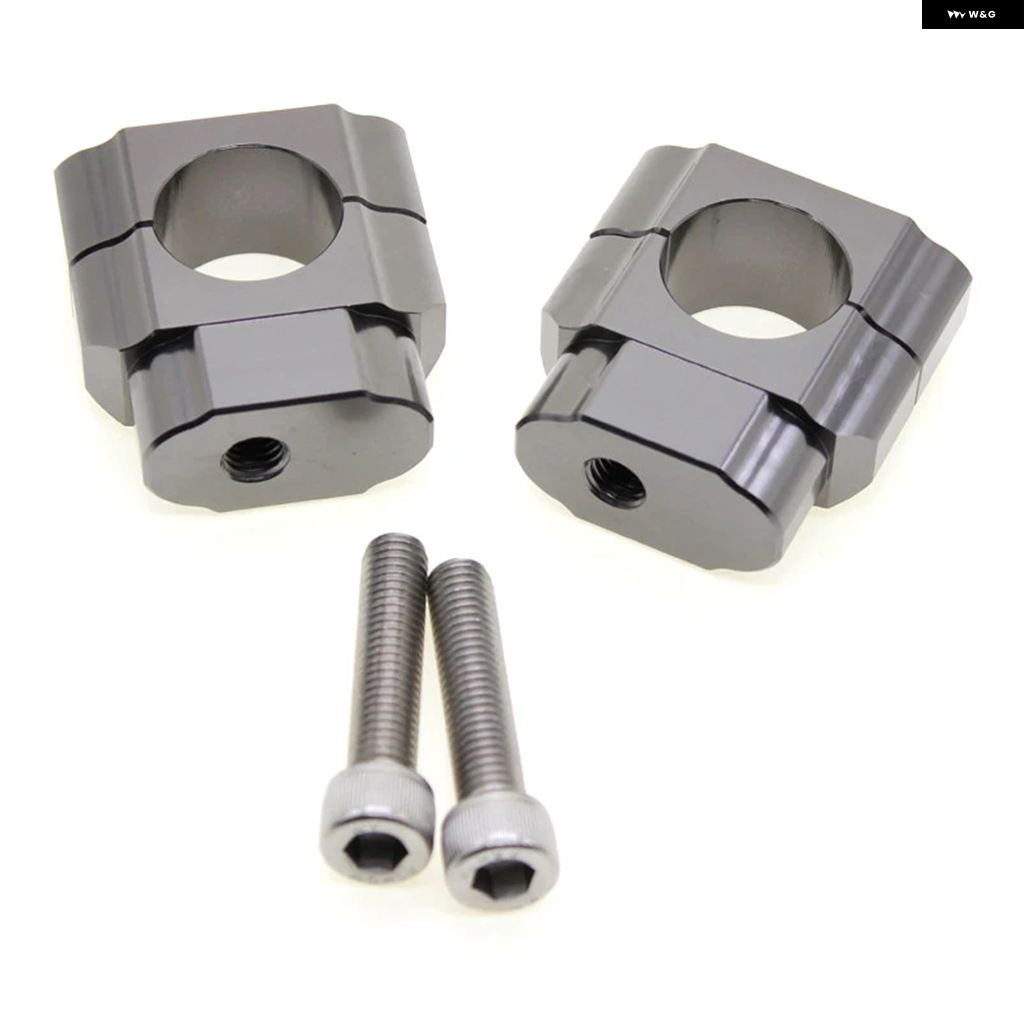 並行輸入品 22MM 28MM オートバイ バイク ハンドルバー ライザーバー 高さ調整装置 クランプ マウント BMW R1200GS ヤマハ ホンダ MT07 MT09 CRF CRの画像