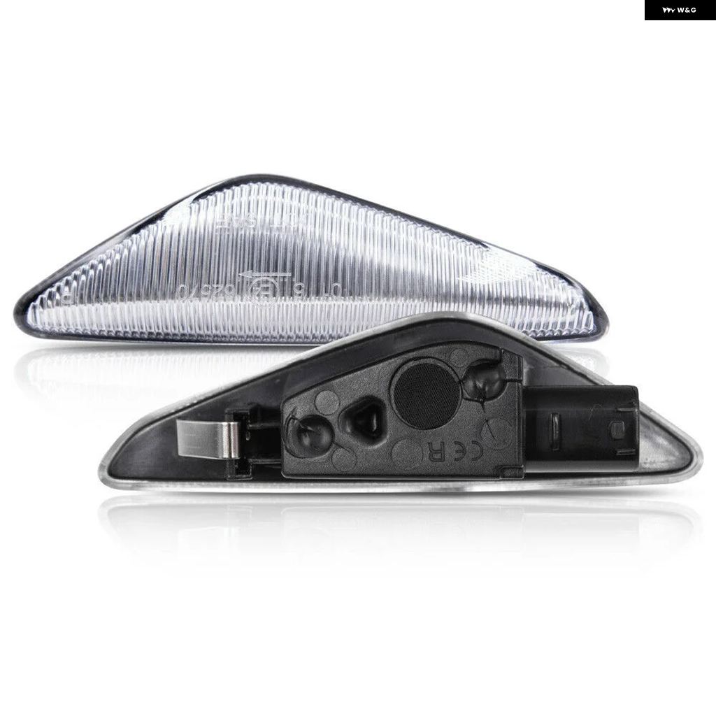並行輸入品2個 スモークレンズ アンバー OEM フェンダー フロントサイド マーカーライト BMW F25 X3 2011-2015 E70 X5 2007-2013 E71 X6の画像