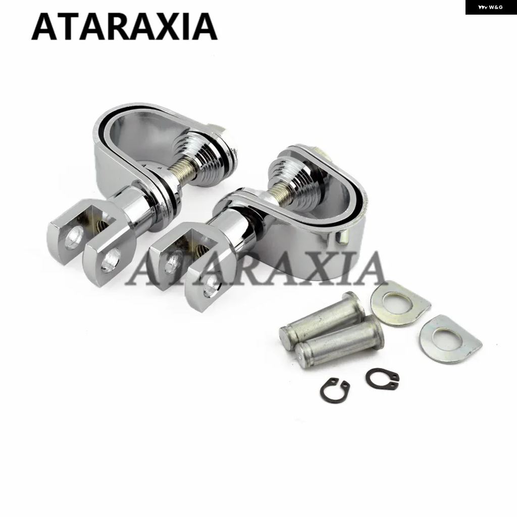 並行輸入品1.25インチ 1-1/4インチ 32MM オートバイ バイク フットレスト ペグ クラッシュ バー フットペグ レスト エンジン ガード マウント ハーレーの画像