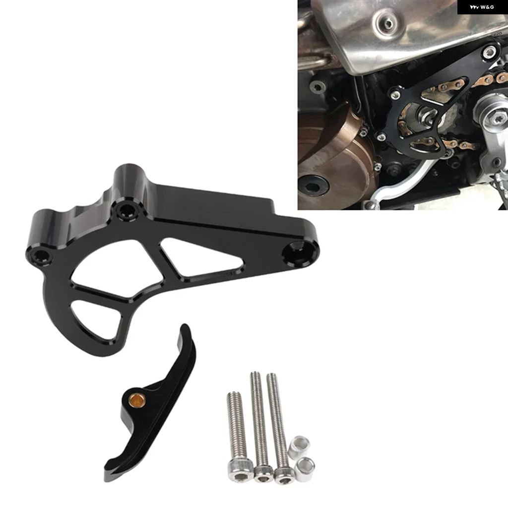並行輸入品690 ENDURO 2009-2023 701 2016-2023 オートバイ バイク フロント チェーン ギア カバー チェーン ガイドカバーの画像
