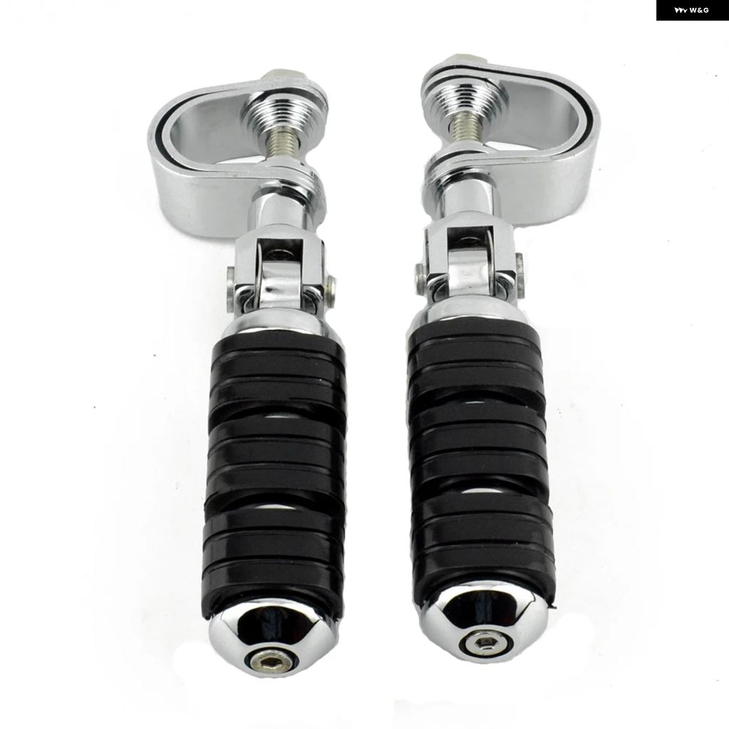並行輸入品オートバイ バイク ペグ 25MM 32MM クラッシュ バー Oリングクランプ マウント フットレスト フットペグ ハーレー ホンダ ヤマハ ツーリングの画像