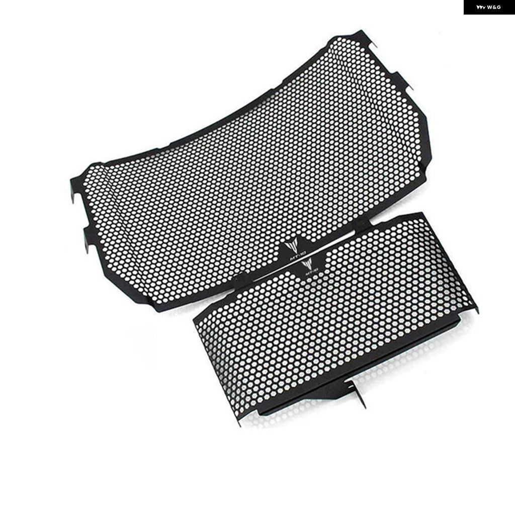並行輸入品ヤマハ MT-10 MT10 FZ10 FZ-10 2016-2023 オートバイ バイク ラジエーター グリル ガード オイルクーラー 冷却カバーの画像
