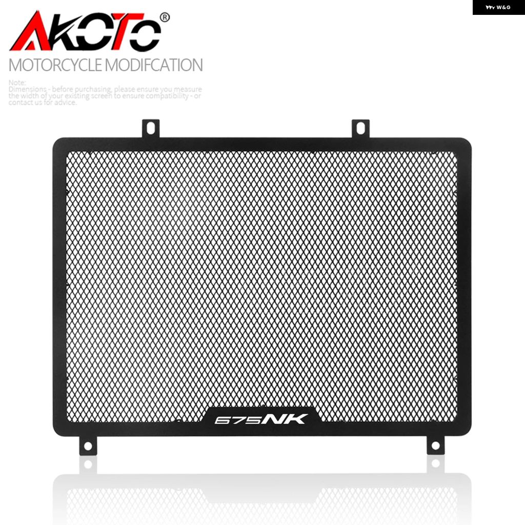 並行輸入品2025-2026 オートバイ バイク アルミ ラジエーター ガード グリル プロテクター カバー CFMOTO 675 NK SR 675SR 675NK 675SR-R NK675 パーツの画像