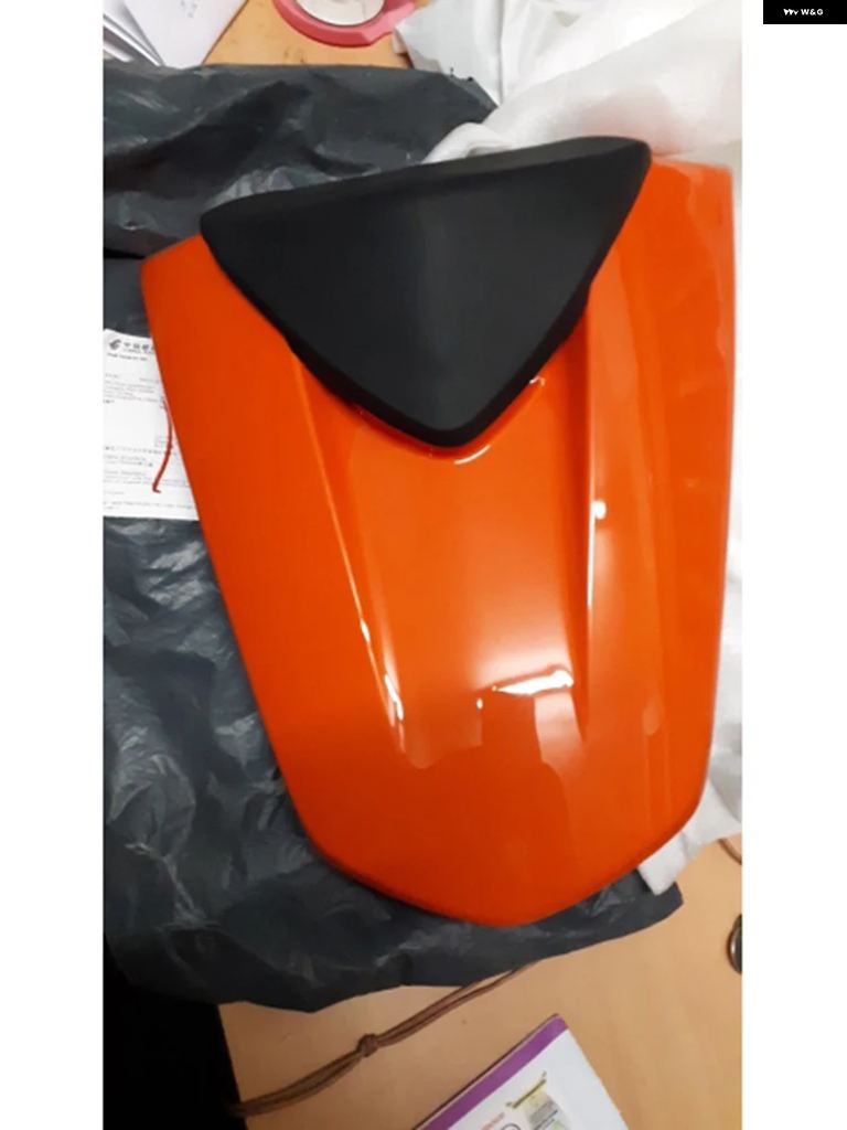 並行輸入品オートバイ バイク パッセンジャー リア フェアリング シートカウルカバー 2019-22 ホンダ CB500F CBR500R CBR F R レッド ブラック カーボン_1