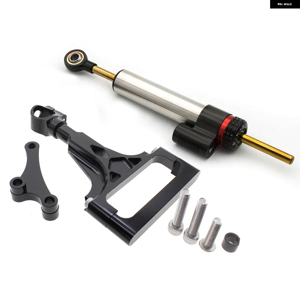 並行輸入品カワサキ Z750 Z750R 2003-2013 2004 2005 2006 ファイバーカーボン CNC ステアリング ダンパー スタビライザー セーフティ コントロール ブの画像