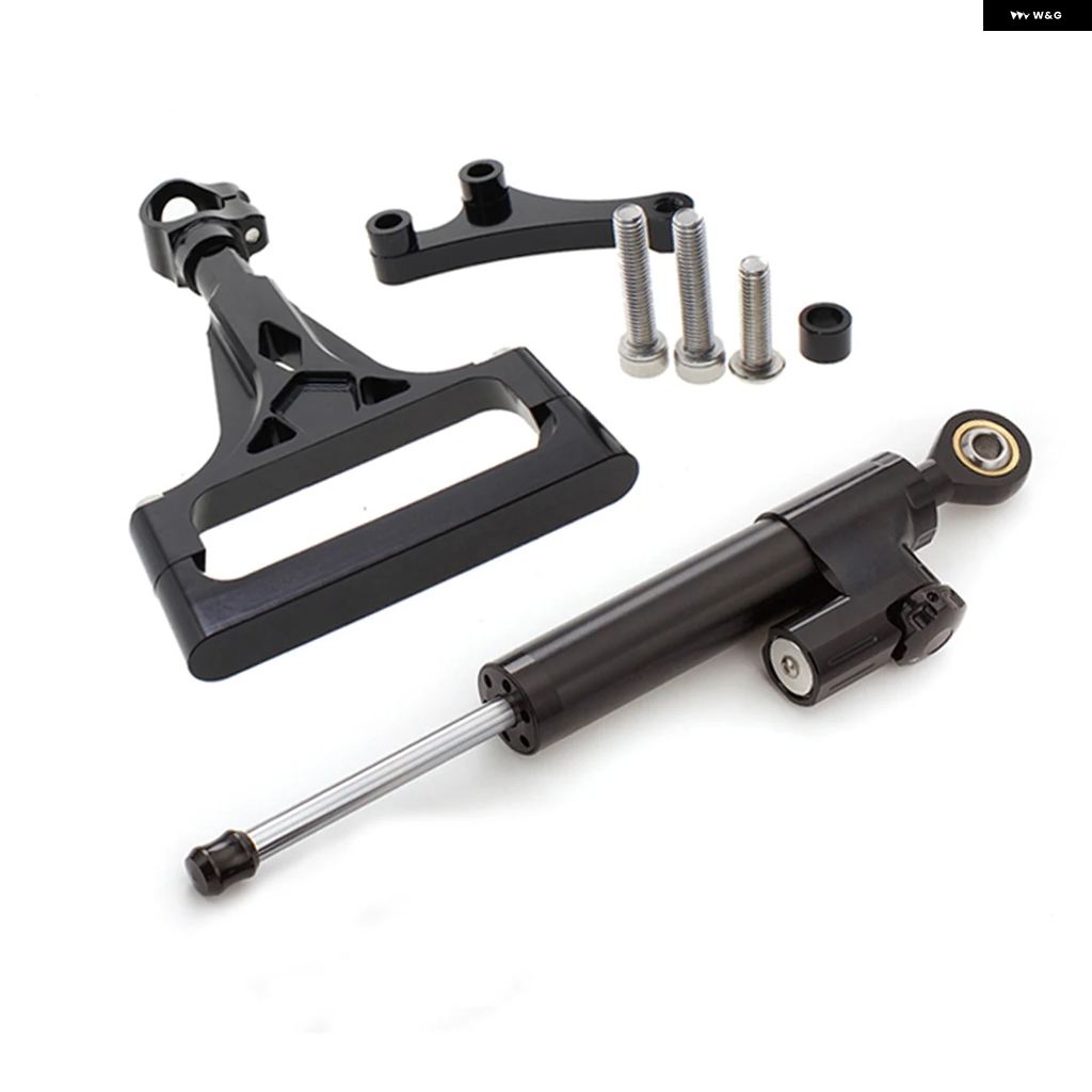 並行輸入品カワサキ Z750 Z750R 2003-2013 2004 2005 2006 ファイバーカーボン CNC ステアリング ダンパー スタビライザー セーフティ コントロール ブの画像