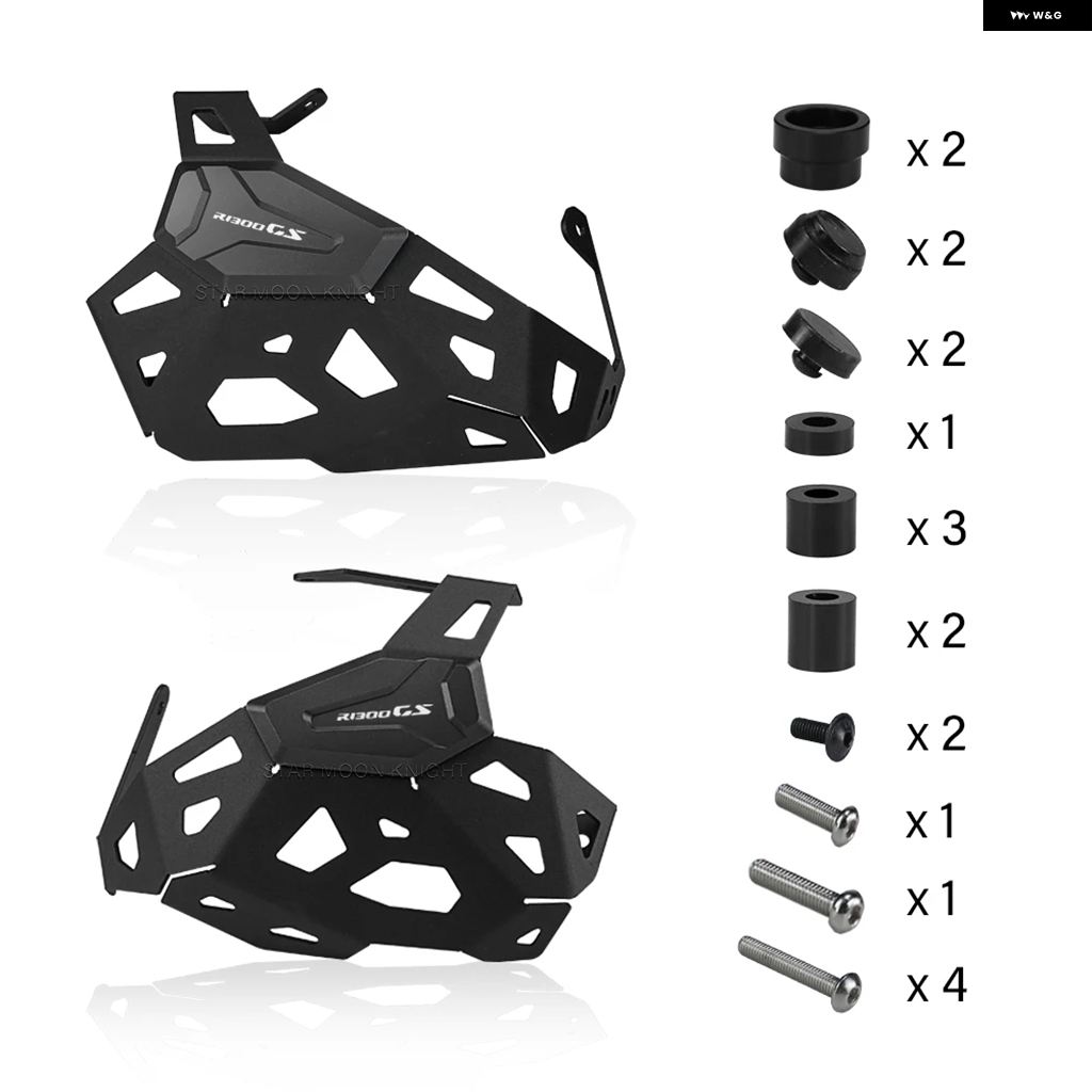 並行輸入品BMW R1300GS ADV 2023 2024 2025 オートバイ バイク シリンダー ヘッドガード エンジン 回避 プロテクター カバーの画像