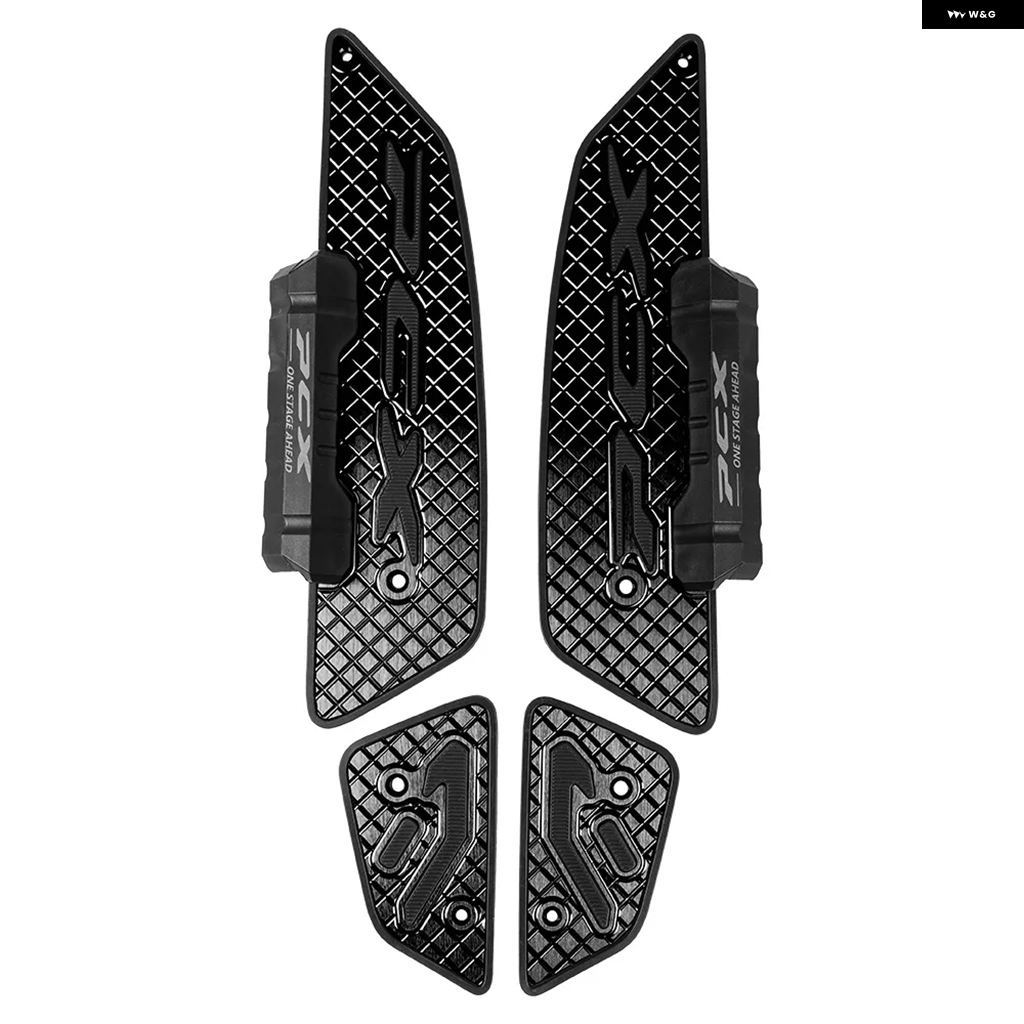 並行輸入品ホンダ PCX 125 160PCX160PCX125 2025 オートバイ バイク フットレスト フットボード ペグ ペダル フットマット 合金 フットペダルの画像