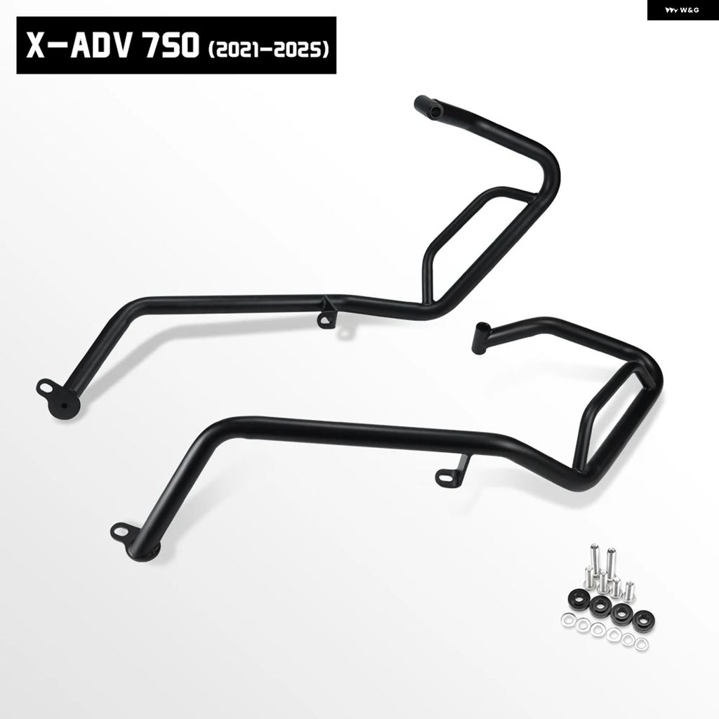 並行輸入品ホンダ X-ADV 750 X ADV XADV 750 2021 - 2025 オートバイ バイク アンダー エンジン ガード クラッシュ バー ステンレス バンパー フレーム_2