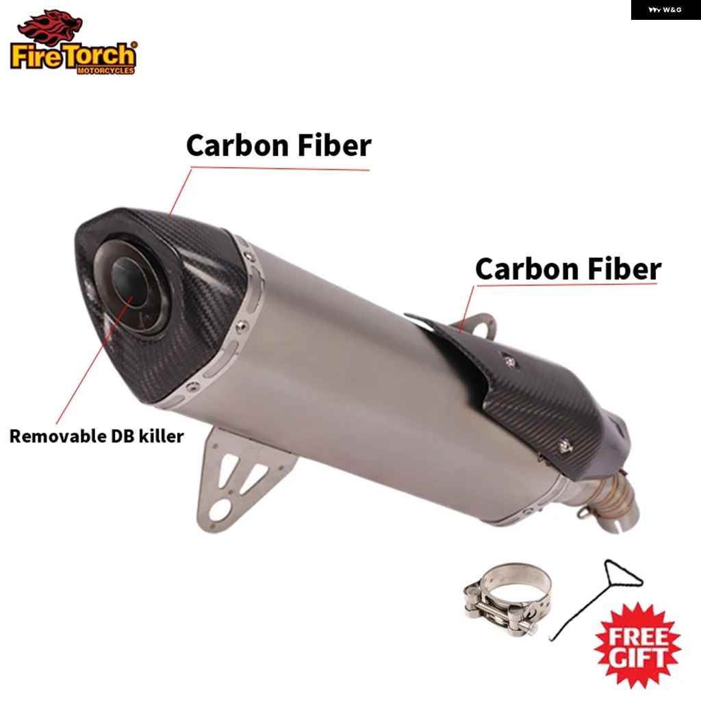 並行輸入品スリップオン BMW C400 C400X C400GT 2018-2020 フル システム オートバイ バイク 排気エスケープ モト ミドルリンク パイプの画像