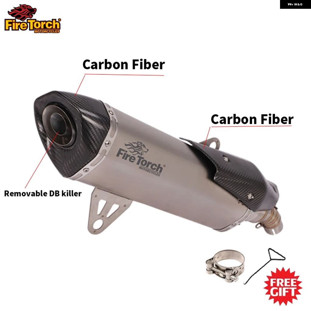 並行輸入品スリップオン BMW C400 C400X C400GT 2018-2020 フル システム オートバイ バイク 排気エスケープ モト ミドルリンク パイプの画像