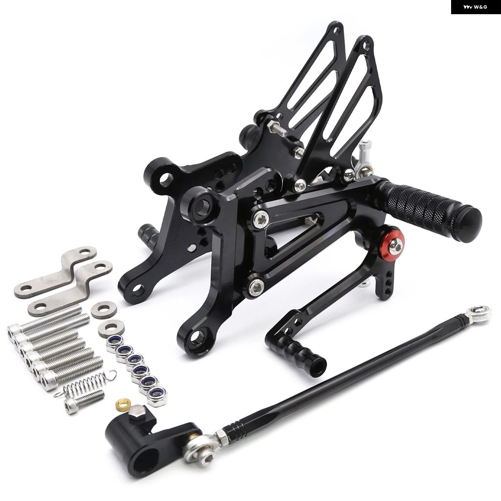 並行輸入品V2.0 バージョン CNC オートバイ バイク フットペグ リアセット フットペグ フットレスト リアセット ペダル アプリリア RS125 2T RS 125 200