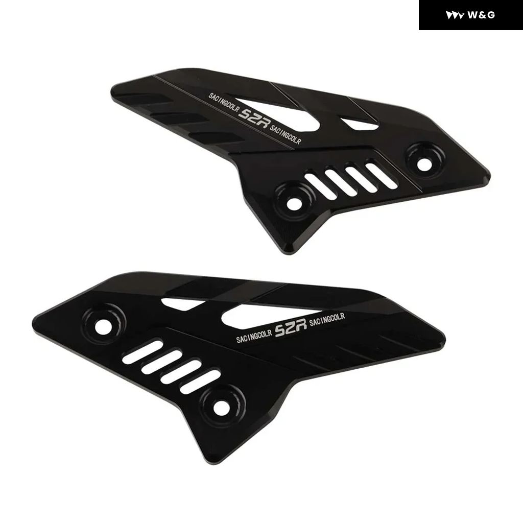 並行輸入品CFMOTO 450SR SR450 SR 450 SR 2022 - 2025 オートバイ バイク パーツ フットペグ フットレスト リアセット ヒールプレート ガードカバーの画像