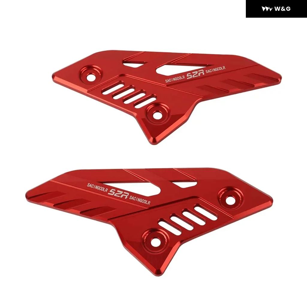 並行輸入品CFMOTO 450SR SR450 SR 450 SR 2022 - 2025 オートバイ バイク パーツ フットペグ フットレスト リアセット ヒールプレート ガードカバーの画像