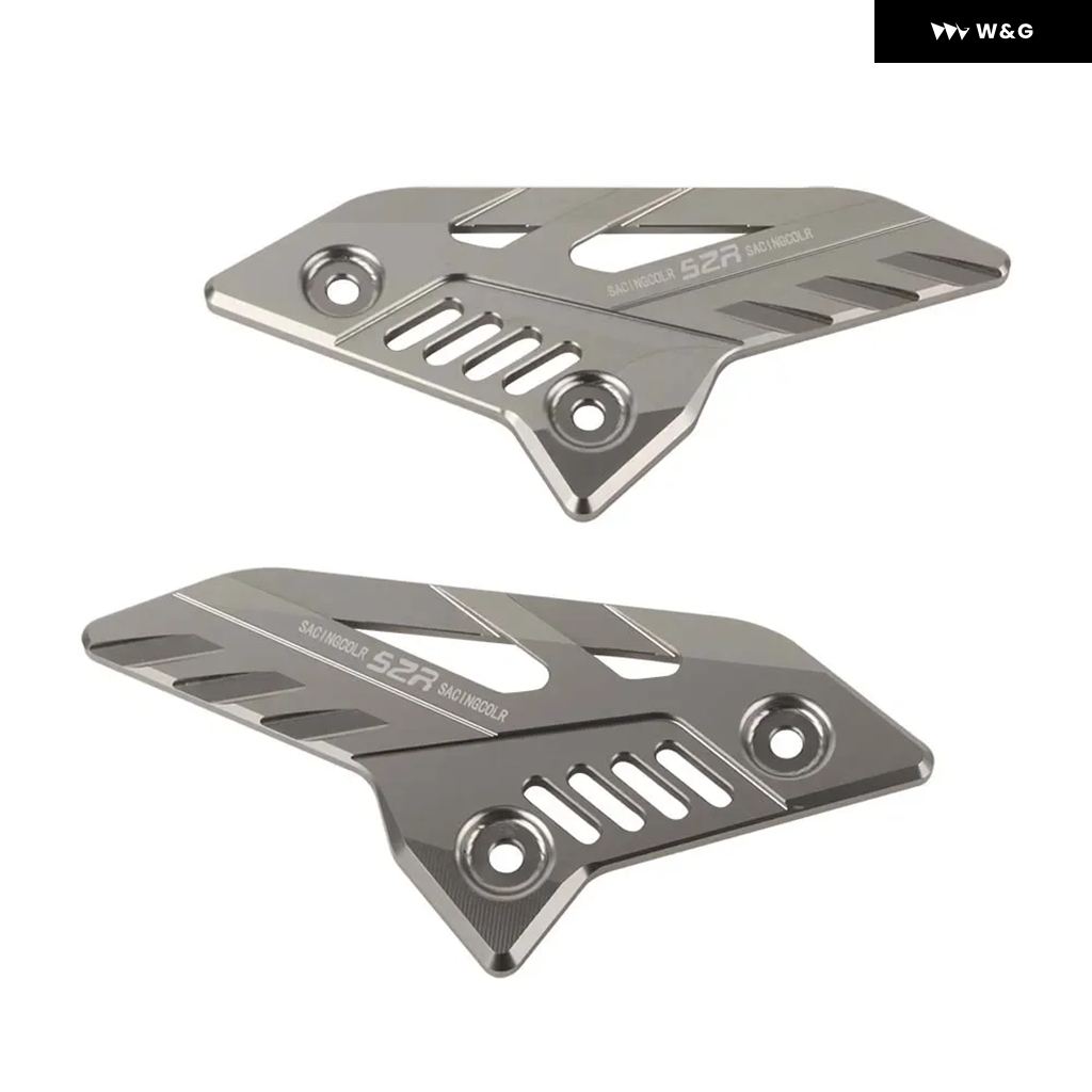 並行輸入品CFMOTO 450SR SR450 SR 450 SR 2022 - 2025 オートバイ バイク パーツ フットペグ フットレスト リアセット ヒールプレート ガードカバーの画像
