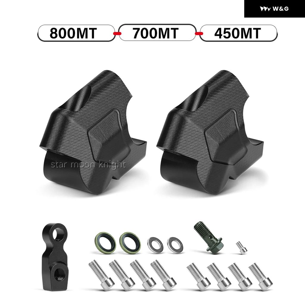 並行輸入品CFMOTO 800MT 700MT 700 800 MT 450MT 450 MT オートバイ バイク アクセサリー ハンドルバー ライザー ドラッグ ハンドルバー クランプ 延長の画像