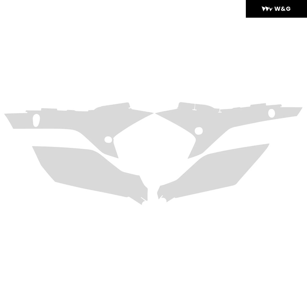 並行輸入品ヤマハ YZ250F ペイント フィルム YZ 250 F PPF オートバイ バイク TPU フィルム YZ 250F 2024 アクセサリーの画像