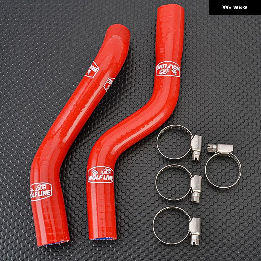 並行輸入品CFMOTO 450MT 2024 2025 シリコン ラジエーター クーラントホースキット 水冷 パイプ チューブ オートバイ バイク 450 MT MT450の画像
