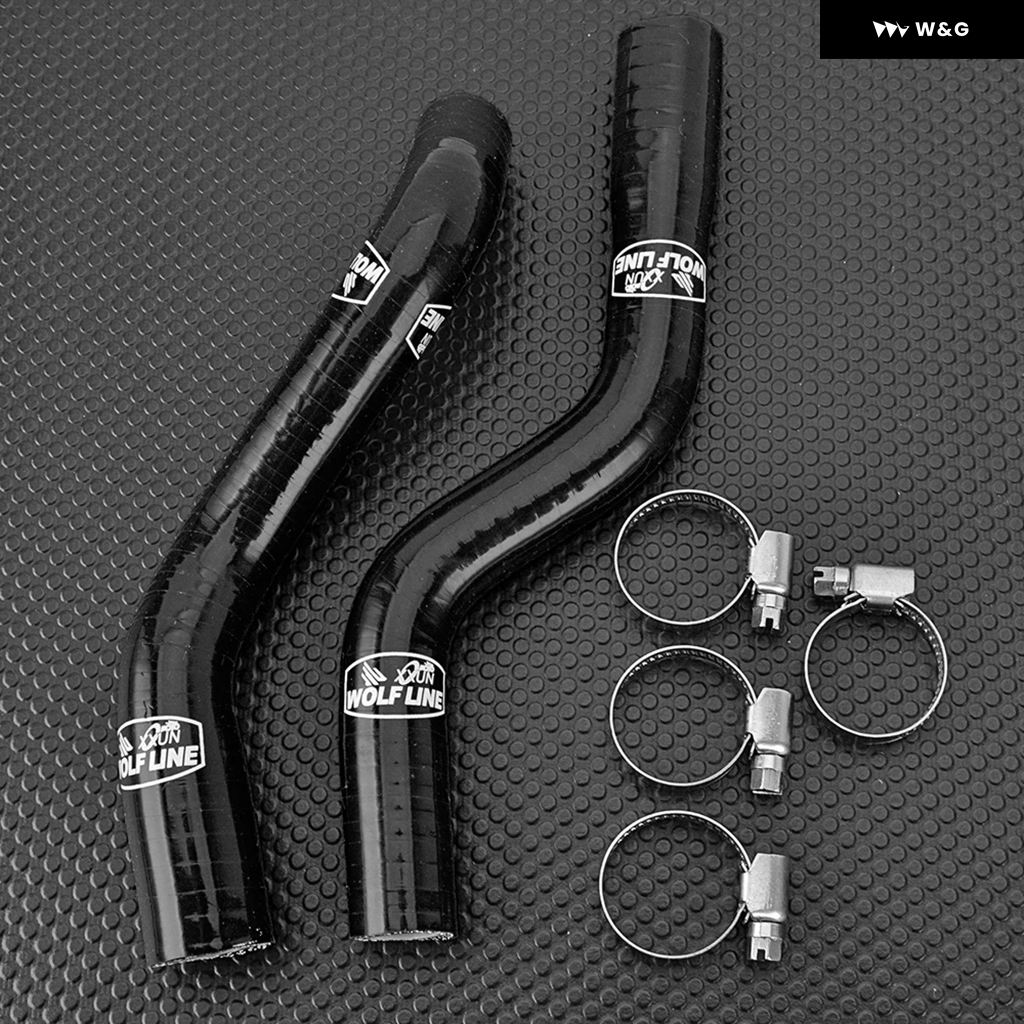 並行輸入品CFMOTO 450MT 2024 2025 シリコン ラジエーター クーラントホースキット 水冷 パイプ チューブ オートバイ バイク 450 MT MT450の画像