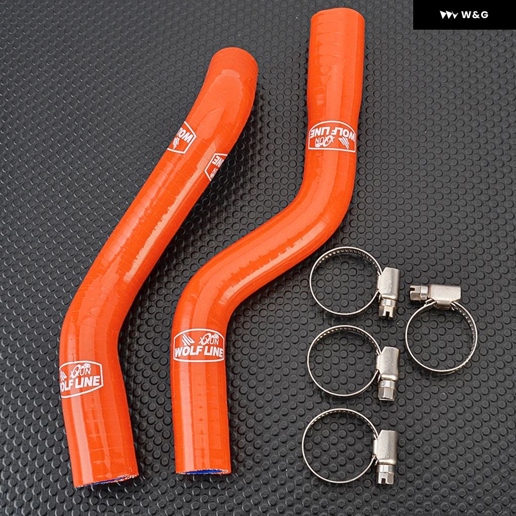 並行輸入品CFMOTO 450MT 2024 2025 シリコン ラジエーター クーラントホースキット 水冷 パイプ チューブ オートバイ バイク 450 MT MT450の画像