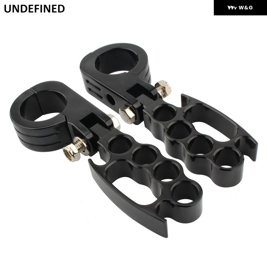 並行輸入品オートバイ バイク フットペグ 38MM エンジン ガード クラッシュ バー マウント クランプ ヤマハ ホンダ ハーレー スポーツスター 883 ダイナの画像