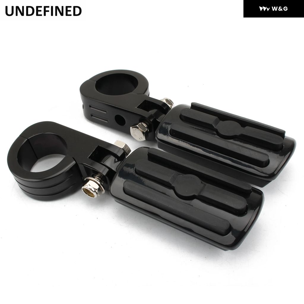 並行輸入品オートバイ バイク フットペグ 38MM エンジン ガード クラッシュ バー マウント クランプ ヤマハ ホンダ ハーレー スポーツスター 883 ダイナの画像