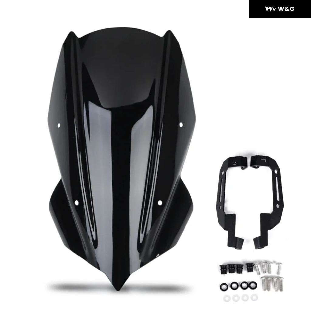 並行輸入品ウインドシールド カワサキ Z400 Z250 2019-24 Z 400 250 ウインドスクリーン オートバイ バイク アクセサリー フェアリング デフレクターの画像