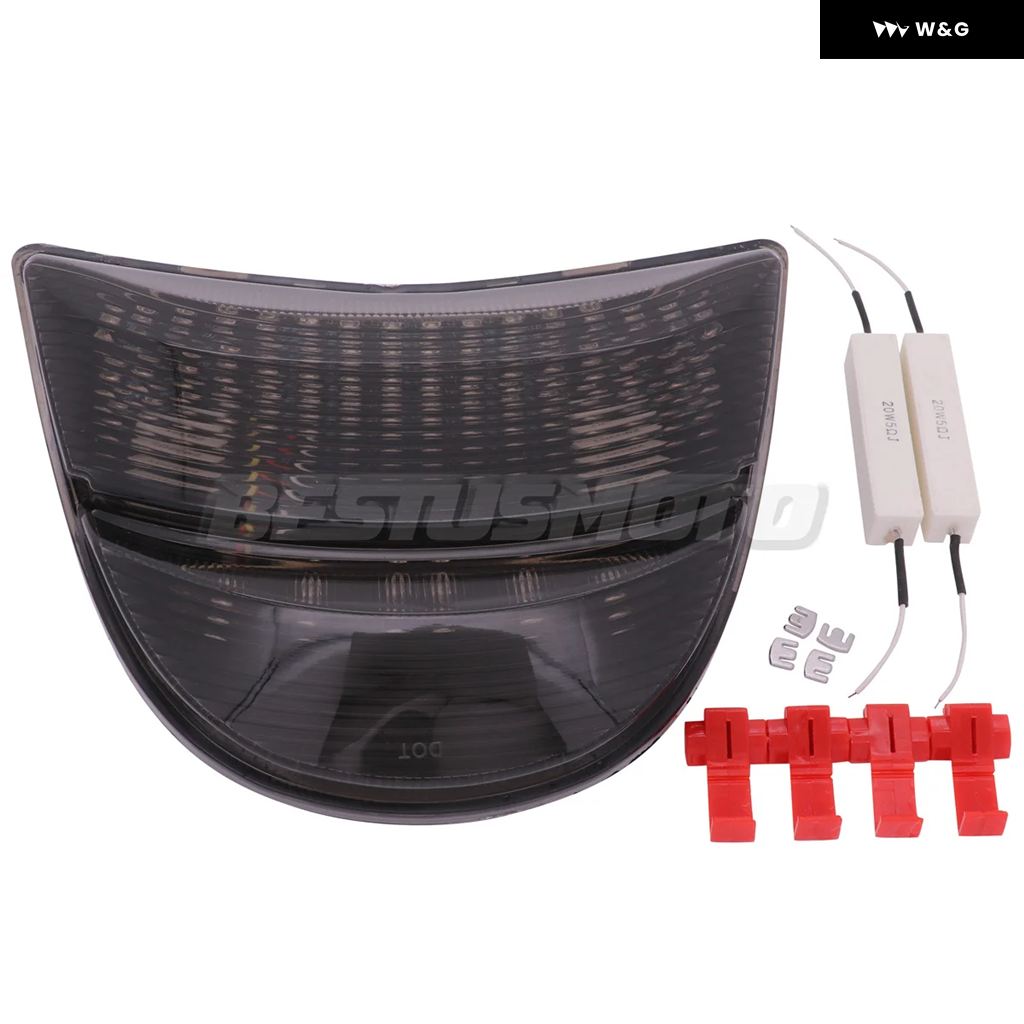 並行輸入品オートバイ バイク テールライト ブレーキ ウィンカー 一体型LEDライト ホンダ CBR954RR CBR900RR CBR 954RR 900RR 954 900 RR 2002-2003の画像