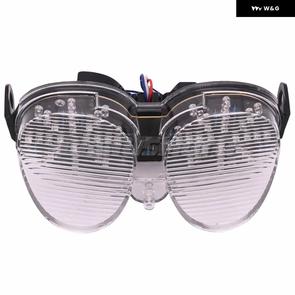 並行輸入品ヤマハ YZF-R6 2001-2002 XJR 1300 XJR1300 2005-2014 オートバイ バイク テールライト ブレーキ ウィンカー 一体型LEDライトの画像