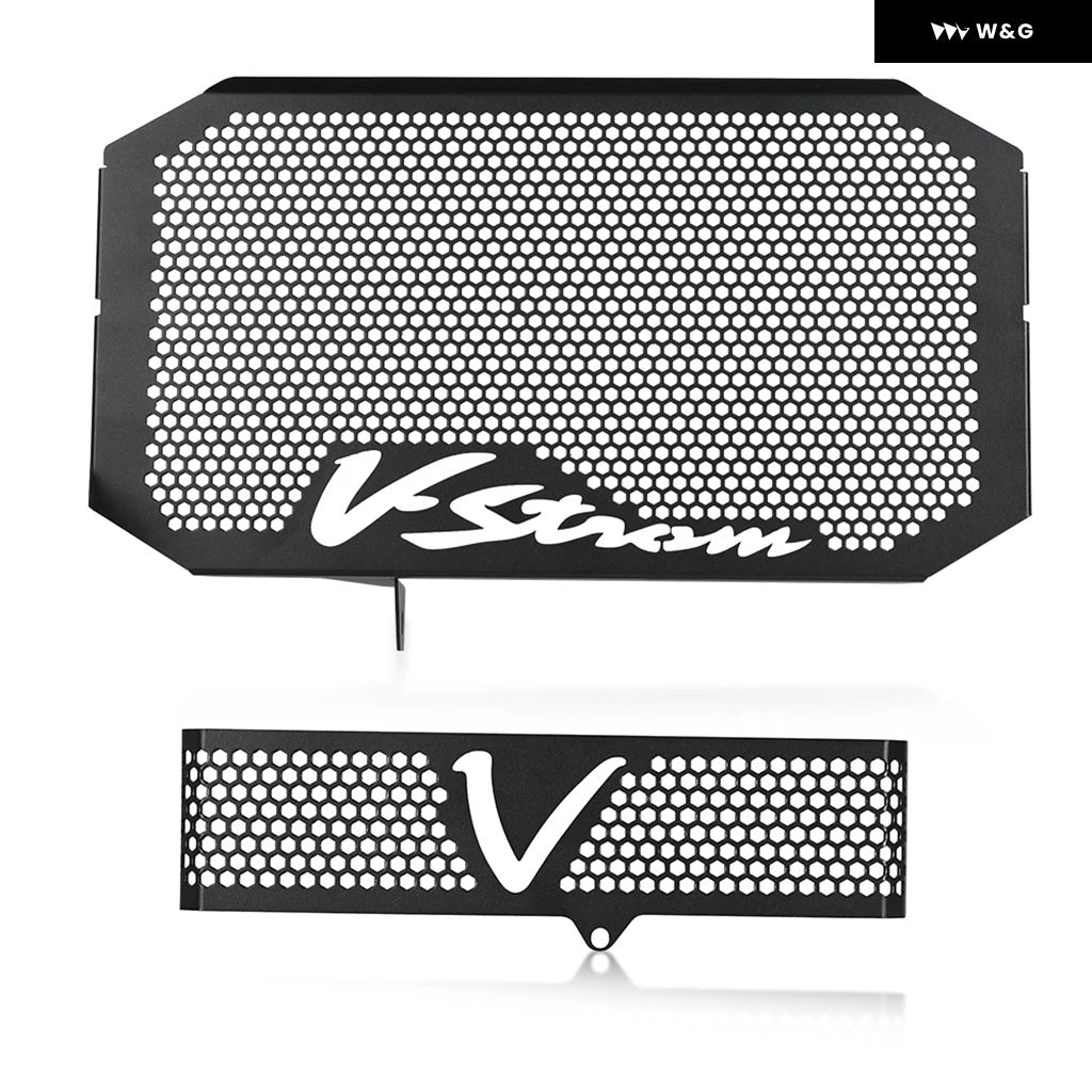 並行輸入品オートバイ バイク ラジエーター ガードカバー スズキ 650 VSTROM DL DL650 2004-11の画像