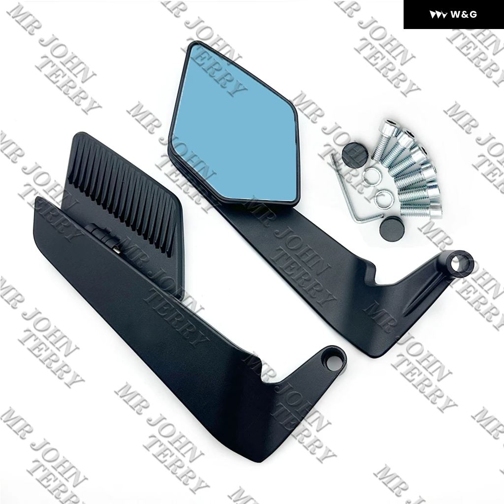 並行輸入品CFMOTO 650GT 400GT 650MT 650NK 400NK 150NK オートバイ バイク 固定ウィング ビレット 力 バックミラー リバースミラーの画像