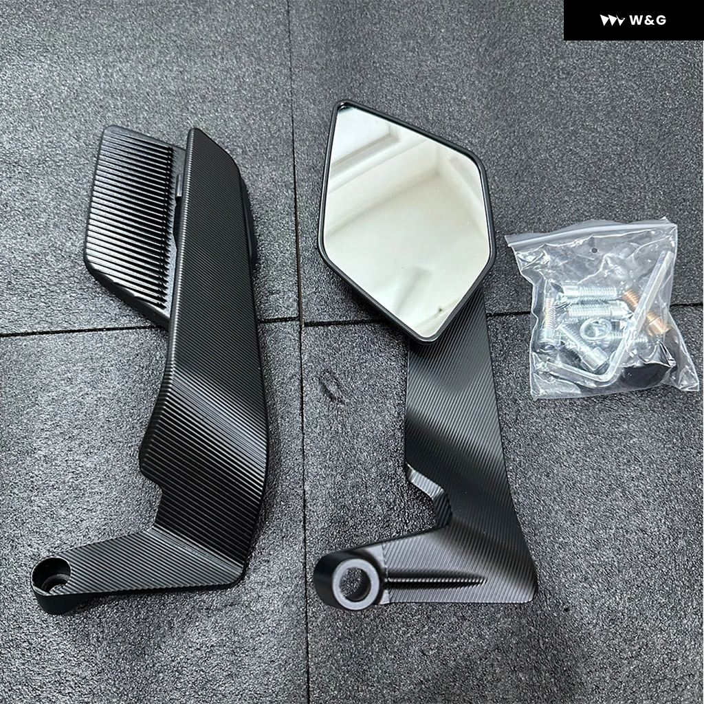 並行輸入品CFMOTO 650GT 400GT 650MT 650NK 400NK 150NK オートバイ バイク 固定ウィング ビレット 力 バックミラー リバースミラーの画像