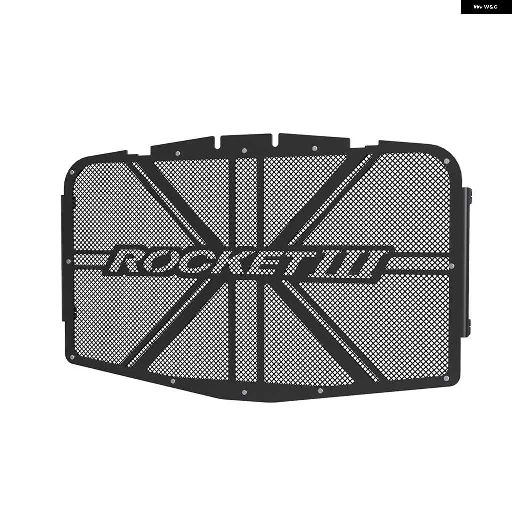 並行輸入品ROCKET III ラジエーター グリル ガード グリル カバー プロテクター ROCKET 3 2004-2012-17 ROCKETIII アクセサリー_2
