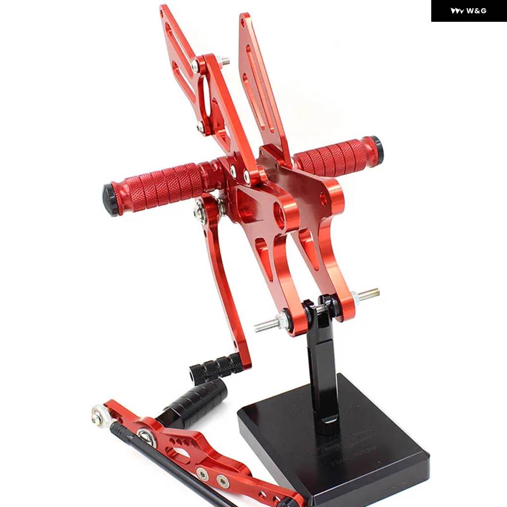 並行輸入品ヤマハ 2009-2014 2013 オートバイ リアセット フットレスト フットペグ アルミ リアセット フットレスト フットペグ_3