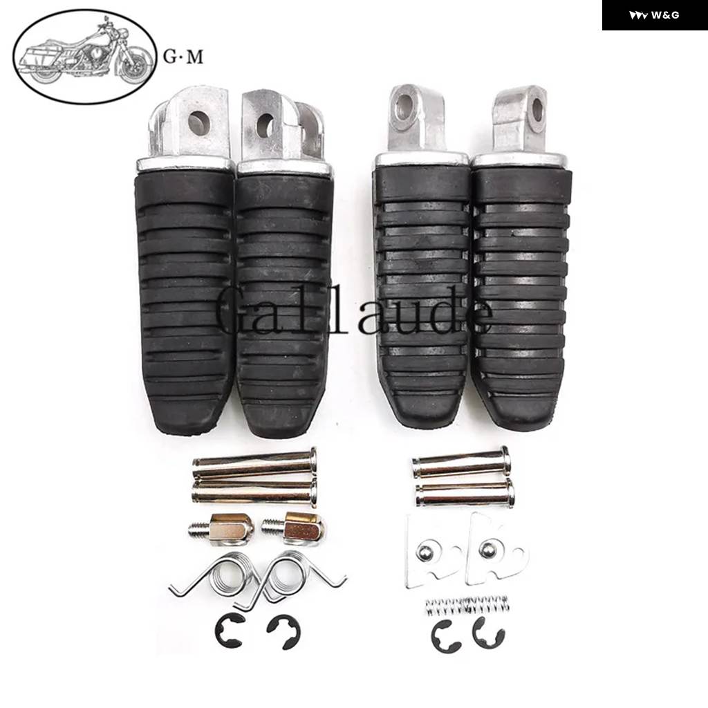 並行輸入品 フロントリア フットレスト フットペグ スズキ GSX650F 08-12 GSX1400 ハヤブサ GSX1300R 99-13の画像
