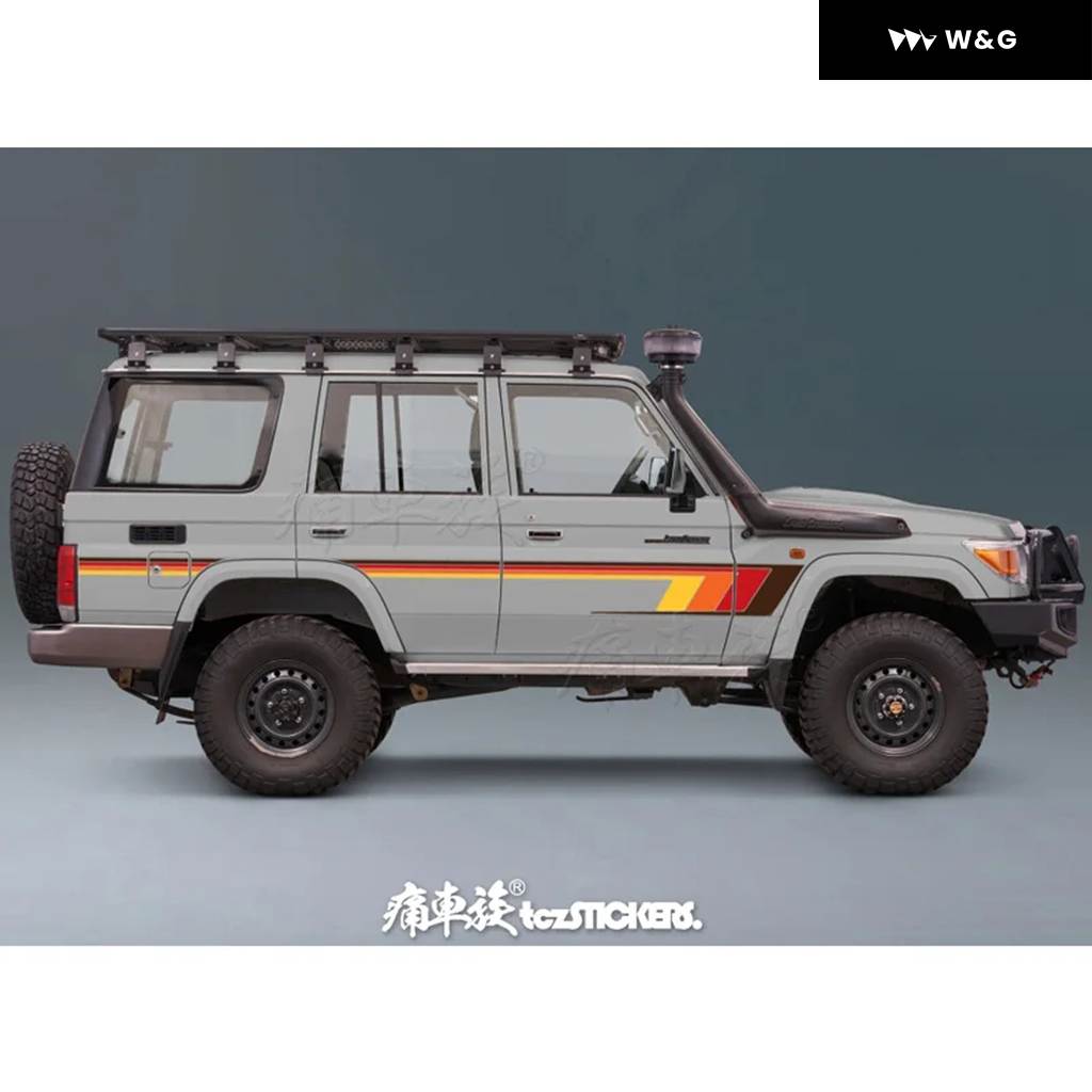 車 ステッカー トヨタ ランドクルーザー LC70 LC76 LC79 LC8 カスタム
