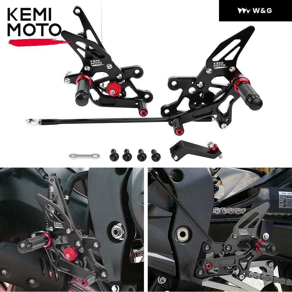 FZ1 FZ8 リアセット フットレスト フットペグ オートバイ バイク フットレスト ヤマハ FZ1 2006 2007 2008-2014 FZ8 2010-13_1