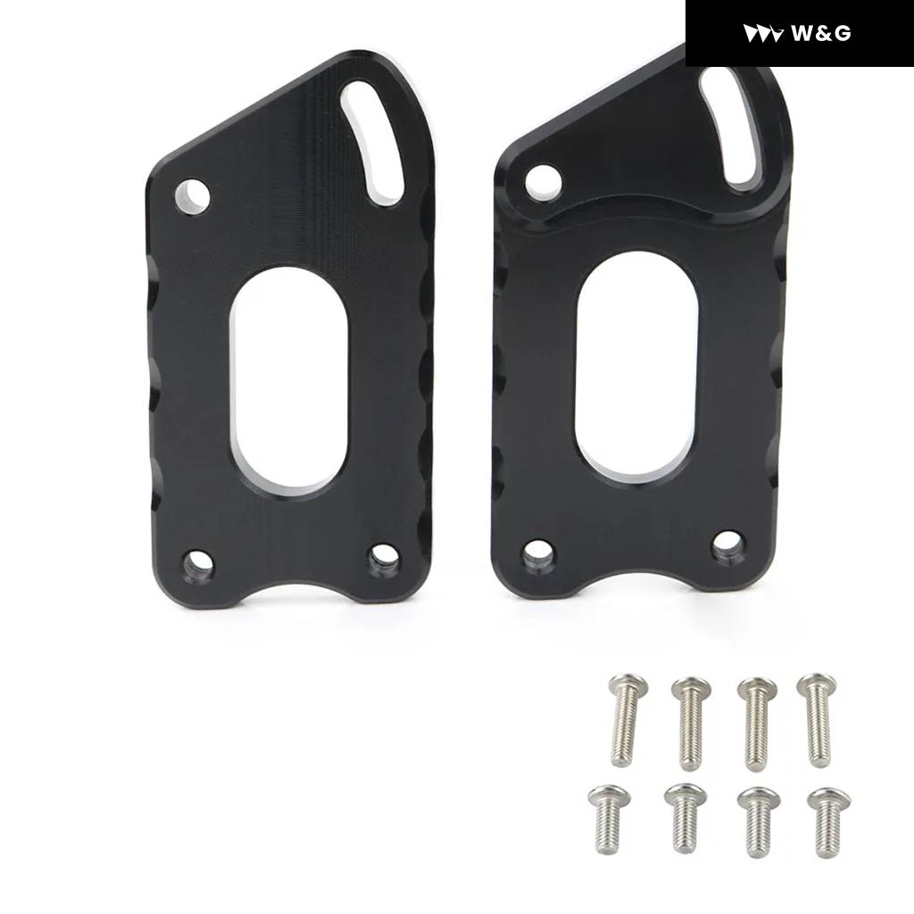 カワサキ KLR650 2022 2023 2024 オートバイ バイク アクセサリー ウインドシールドライザー アダプター ウインドスクリーン マウント ブラケットの画像