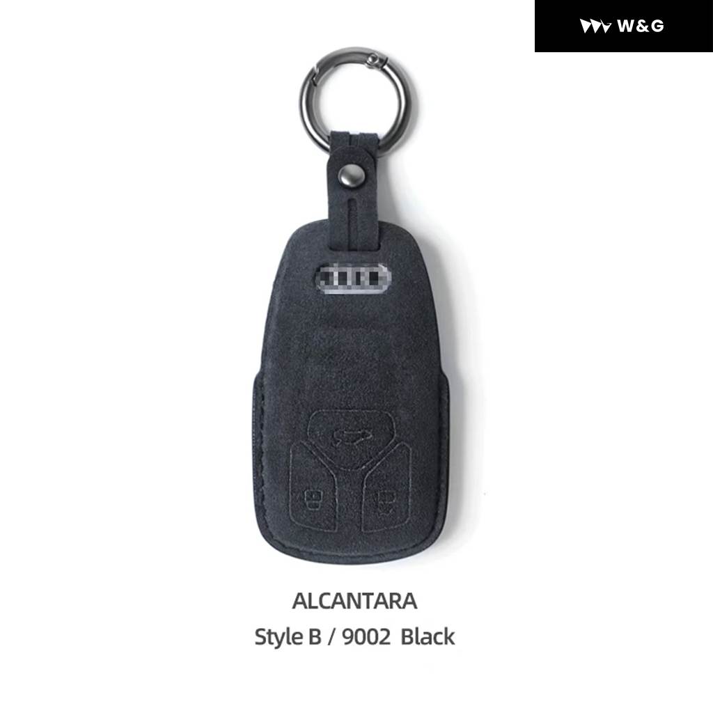 アルカンターラ キーケースカバー シェル アウディ A1 A3 8P 8Y A4 A5