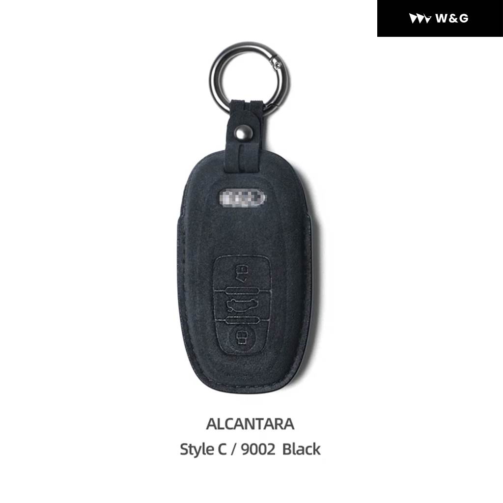 アルカンターラ キーケースカバー シェル アウディ A1 A3 8P 8Y A4 A5
