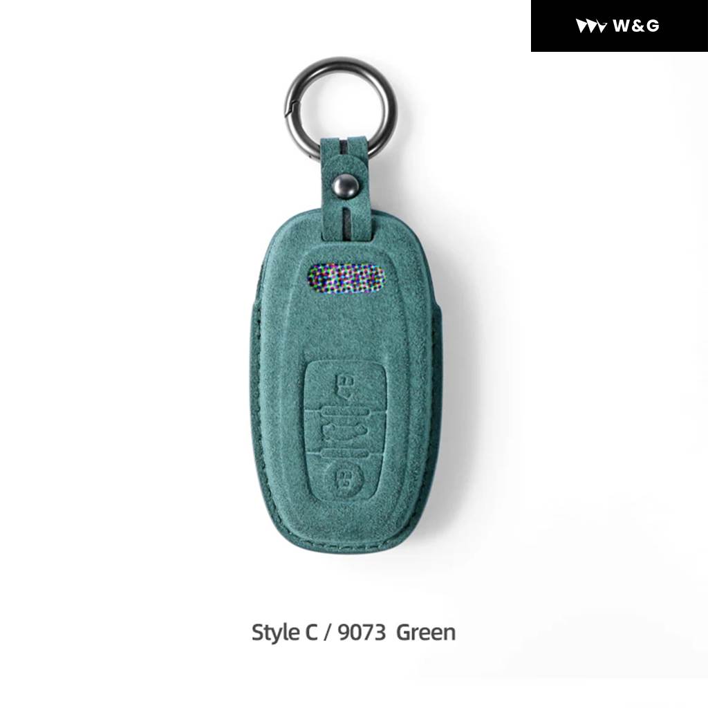 アルカンターラ キーケースカバー シェル アウディ A1 A3 8P 8Y A4 A5