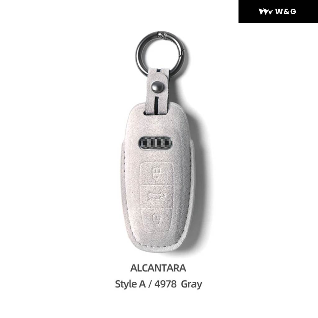 アルカンターラ キーケースカバー シェル アウディ A1 A3 8P 8Y A4 A5
