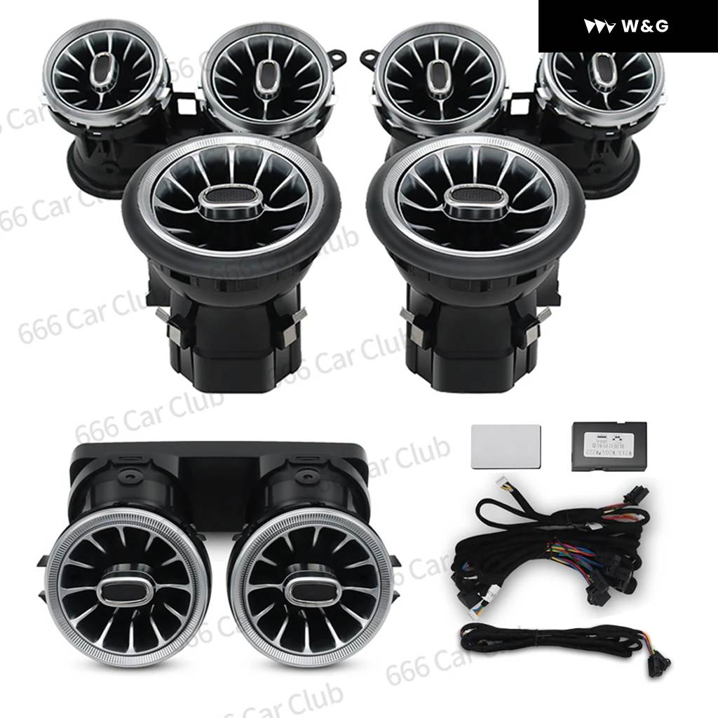 64色LED エアベント メルセデス ベンツ W213 E53 E250 E クラス W238 E