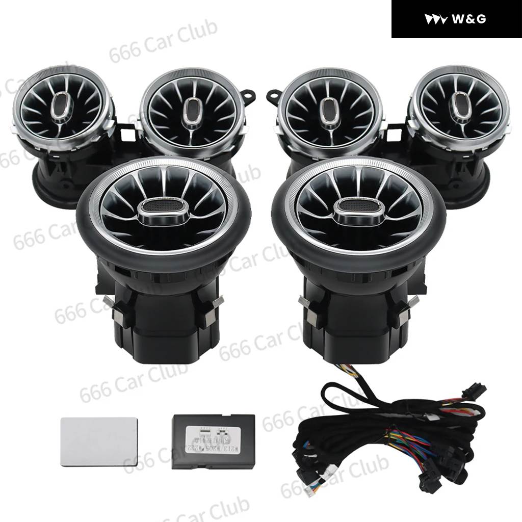 64色LED エアベント メルセデス ベンツ W213 E53 E250 E クラス W238 E